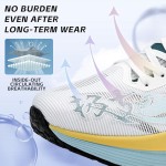 Mens Running Shoes Walking Tennis Shoes for Athletic Workout Gym Casual Non Slip Training Sneakers Breathable Knit Upper Indoor Outdoor