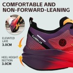 Mens Running Shoes Walking Tennis Shoes for Athletic Workout Gym Casual Non Slip Training Sneakers Breathable Knit Upper Indoor Outdoor