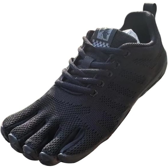 Barefoot Five-Toed Fitness Shoes – Sneakers Separated Toe Footwear for Men & Women Neuropathy, Hiking, Yoga, Gym, Beach