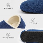 Womens Mens Slippers with Rubber Sole Soft-Lightweight House Slipper Socks Non-Slip Indoor/Outdoor