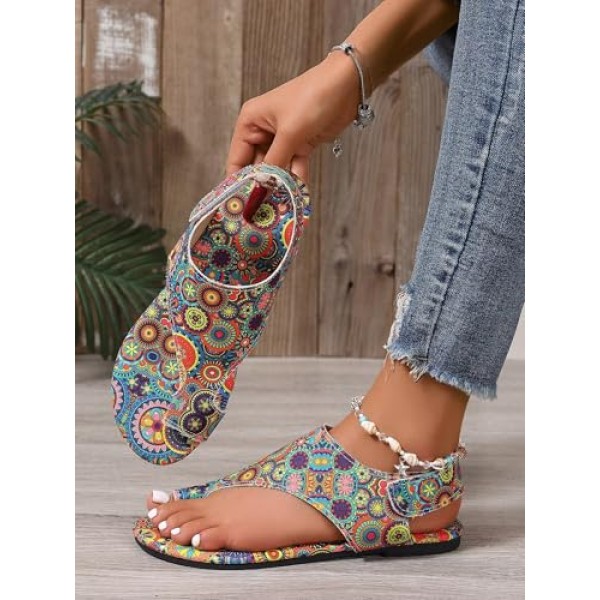 Women's Flip Flop Sandals Flat Thong Sandals for Women Lightweight Summer Beach Casual Shoes