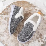Fashion SneakersWomen's Fashion Snow Sneakers Comfortable Warm Flat Sport Shoes