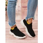 Womens Slip on Walking Shoes Lightweight Breathable Comfort Sock Shoe Non-Slip Tennis Running Sneakers