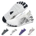 Hike Barefoot Shoes for Women Men Breathable & Non-Slip Athletic Footwear Wide Toe Water Shoes,Designed for Walking,Running&Swimming