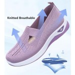 Women Footwear Orthopedic Sneakers Woven Breathable Running Shoes Arch Support Walking Shoes Soft Sole Shoes Cloud Slide Orthopedic